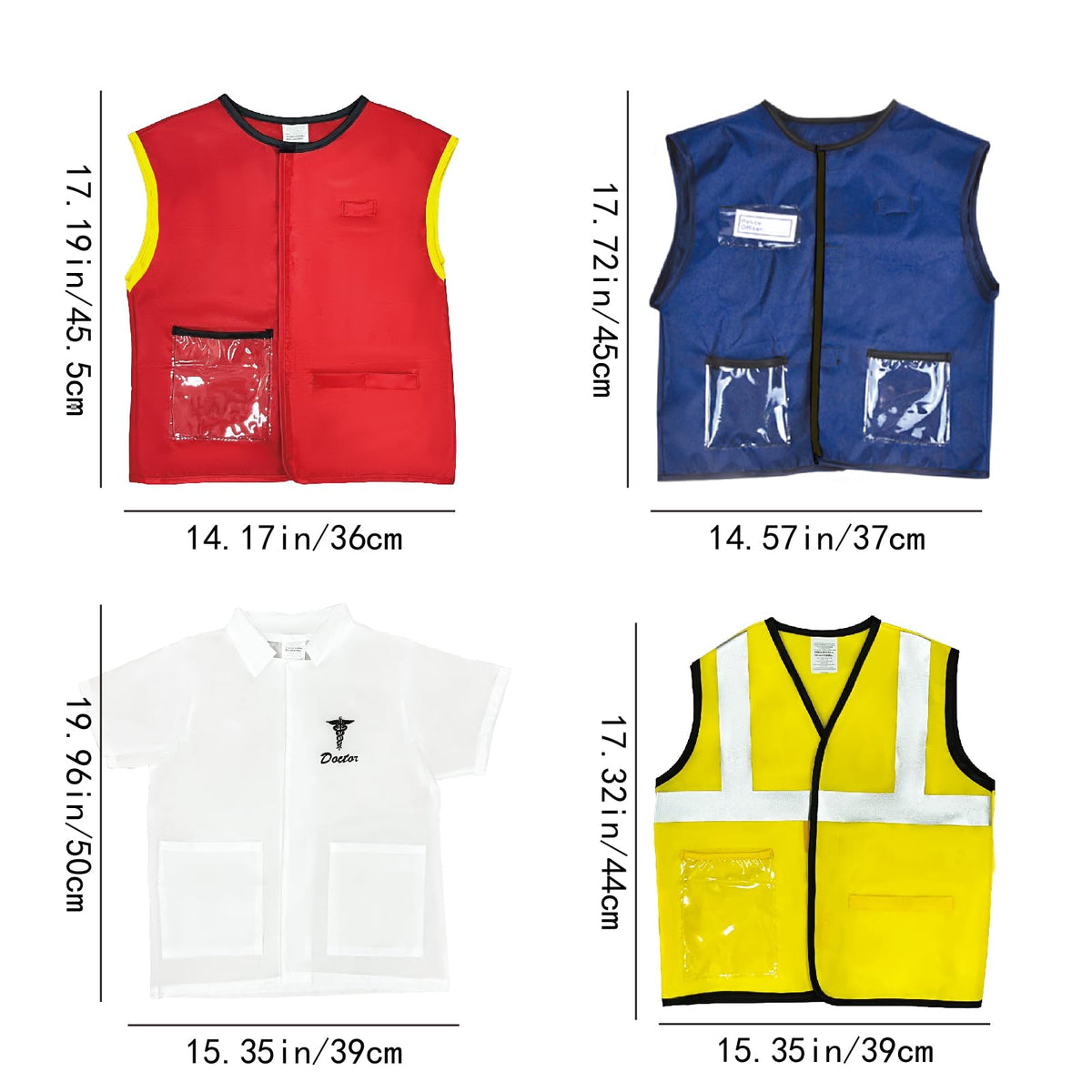 Lesheng space construction worker costume vest for hands-on pretend work.