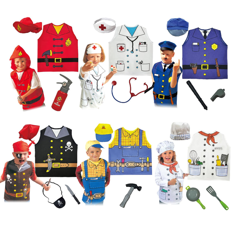 Lesheng space fireman costume for kids, vivid pretend play and easy cleanup after adventures.