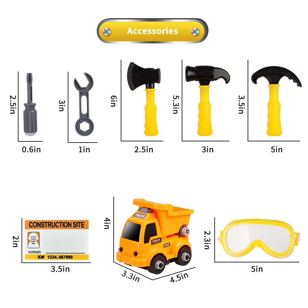 Lesheng space self-assembly engineer truck enables interactive building play.