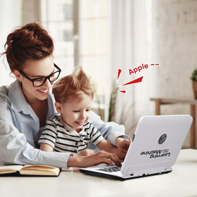 LESHITIAN compact laptop fits small hands for comfortable play.