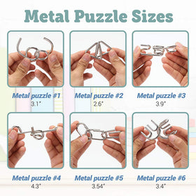 LESONG handheld disentanglement puzzle, ideal for desk challenges and group play.