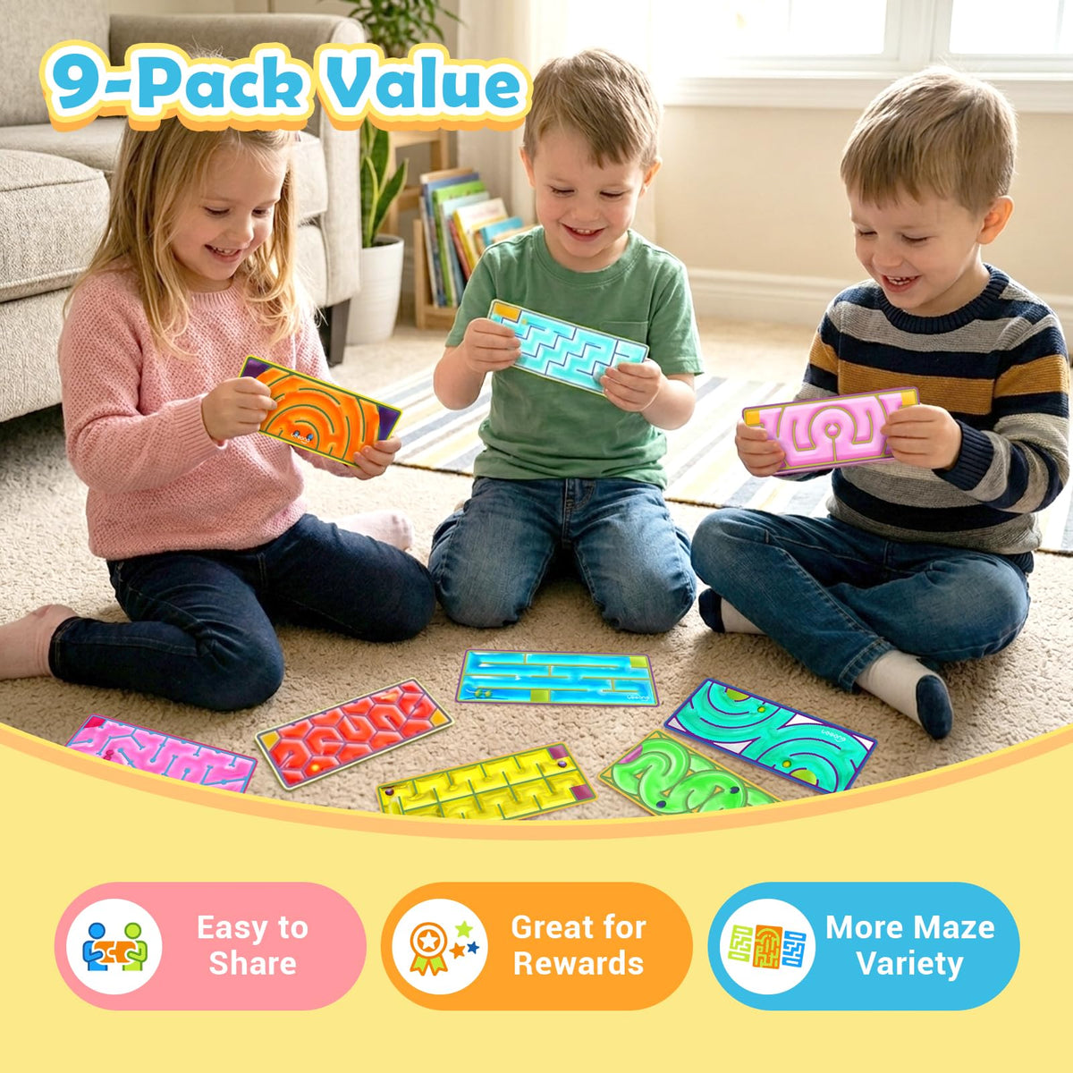 LESONG multi-player maze promotes collaborative problem solving.