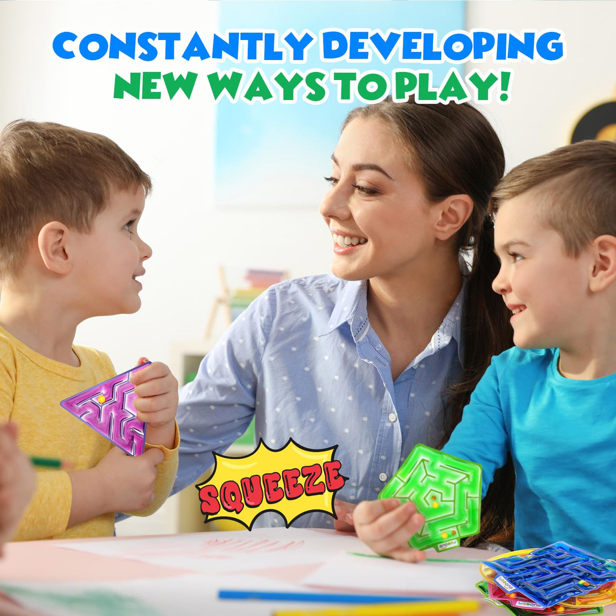 LESONG non-toxic gel material ensures safe play for children.