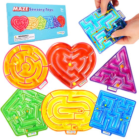 LESONG sensory gel maze with colorful paths fosters focus and tactile exploration.