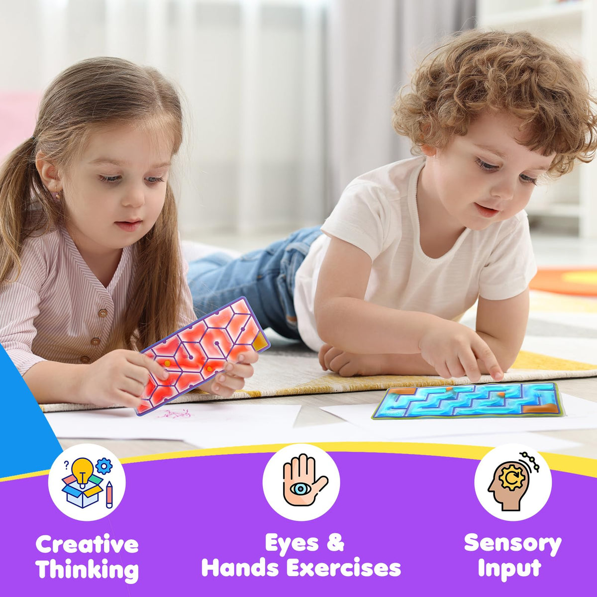 Lesong sensory maze toy classroom prize: safe, durable rewards for students.
