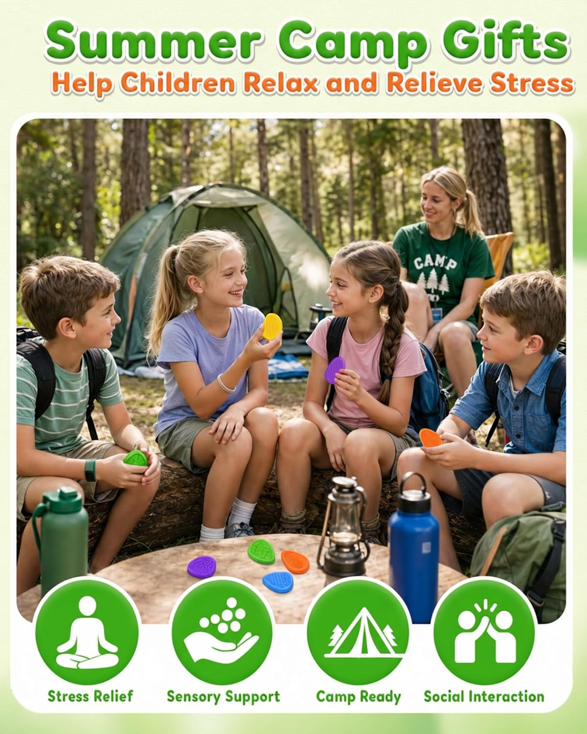 LESONG silent stress toy ideal for quiet classrooms and meetings.