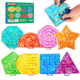 LESONG maze ball toy offers a calming gel squeeze for focused play at home or school
