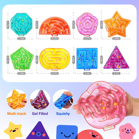 LESONG maze ball-4 is durable and portable for on-the-go calming