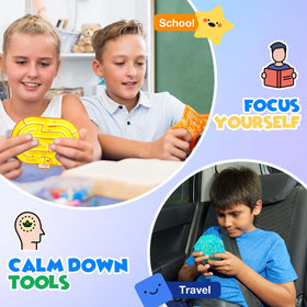 LESONG maze ball-colorful-paths helps kids track motion during tasks