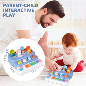 LESSETI BPA-free durable construction image ensures safe toddler exploration.