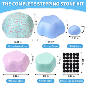 LESSETI Flower Stones bath-time play adds sensory fun to baths