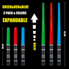 Lesuter Toys saber light-up sword green glow for party games.