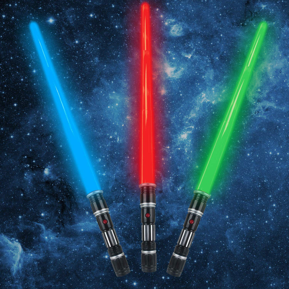 Lesuter Toys saber light-up sword red glow, ideal for cosplay fun.