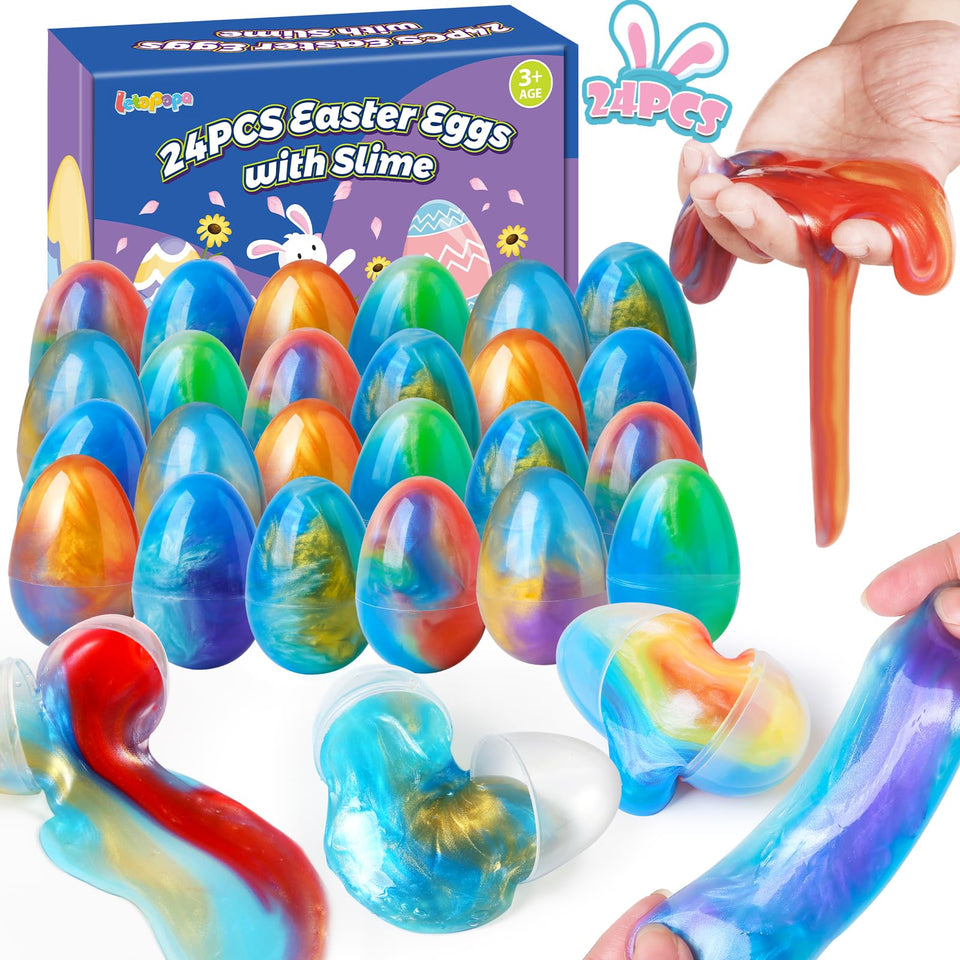 Letapapa galaxy slime Easter egg visual for exciting egg hunts
