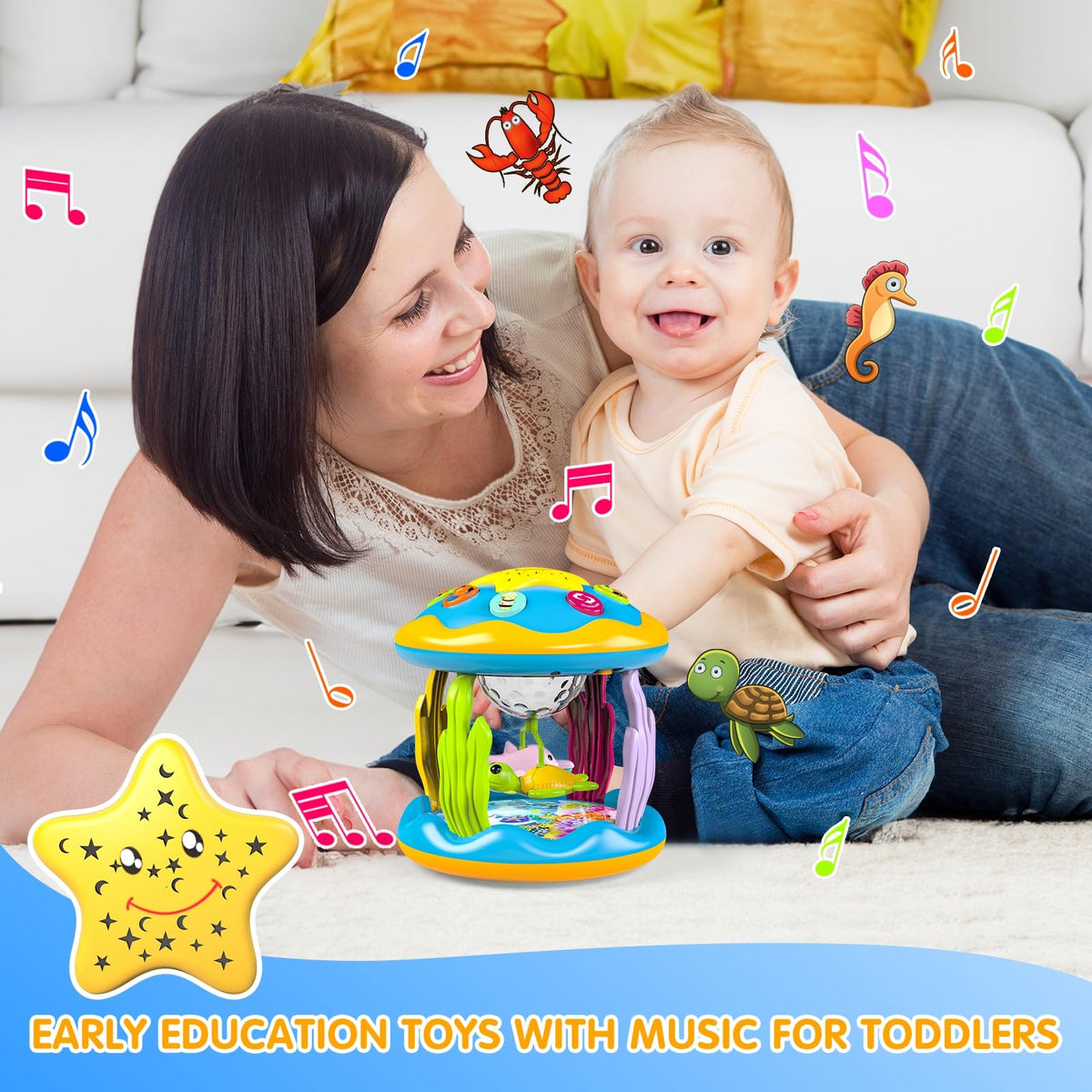 Letapapa animal-sounds buttons offer engaging melodies and animal cues.