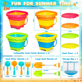 Letapapa bucket covers double as sand sifters to reveal shells