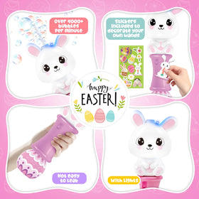 Letapapa bubble wands light feature glowing for magical play