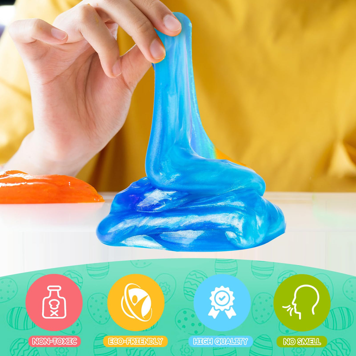 Letapapa colorful slime inside eggs sparks creativity during Easter egg hunts