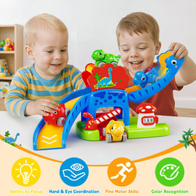 Letapapa Spinosaurus car adds dynamic play and exploration for toddlers.