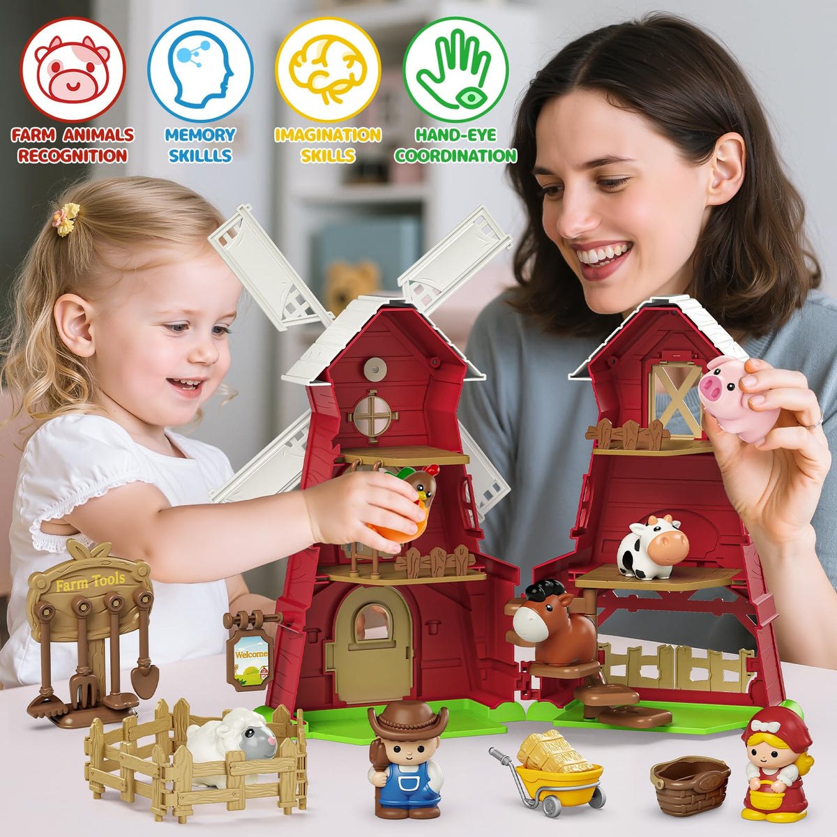 Letapapa farmer figure for role-play and farm storytelling