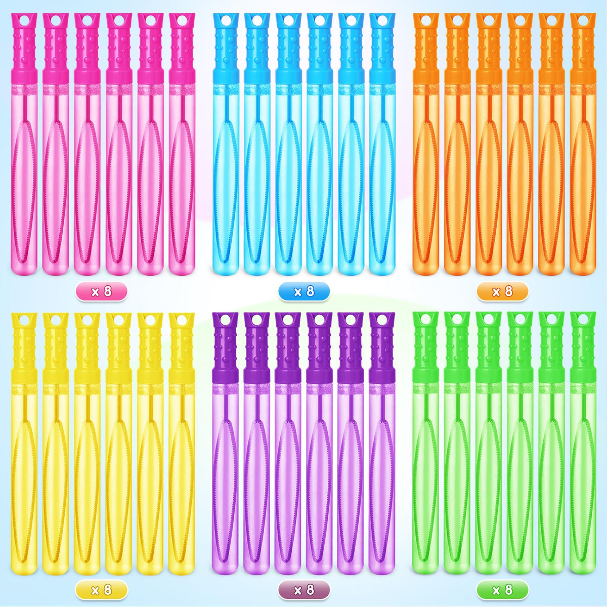Letapapa giant bubble wands with easy grip handles for effortless play