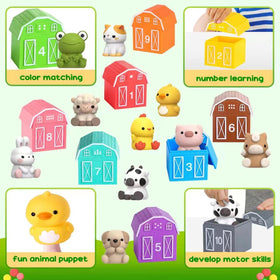 Letapapa finger puppet holes allow small fingers to participate easily.