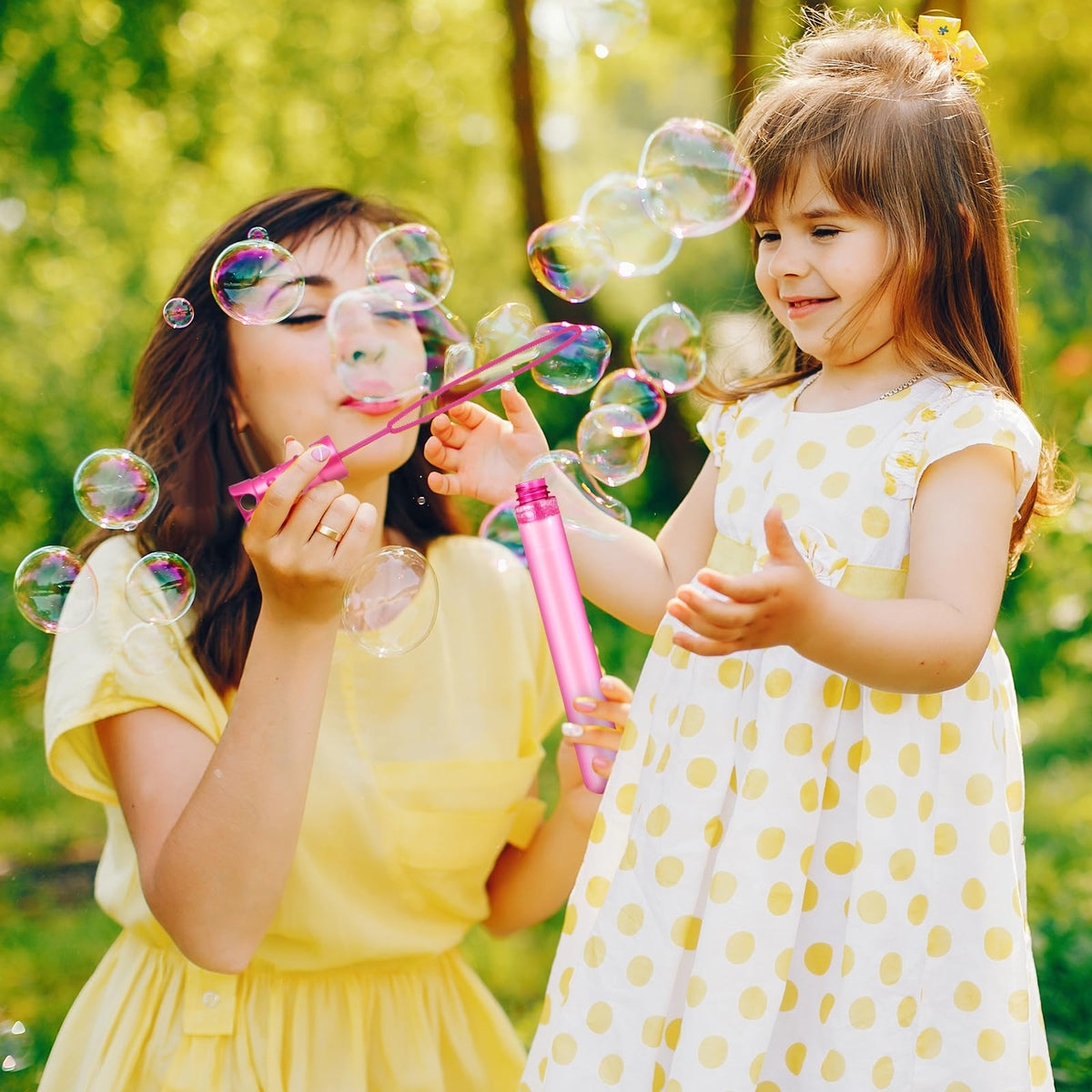 Letapapa non-toxic soap bubble wands safe for children aged 3+