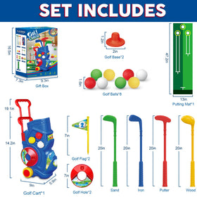 Letapapa toddler golf clubs with left-handed design for inclusive play