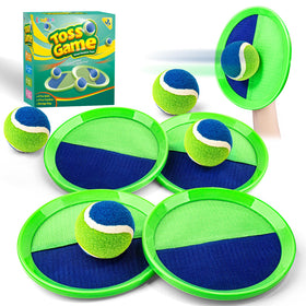 Letapapa Toss and Catch Ball Set paddles ready for pool play and precise catches