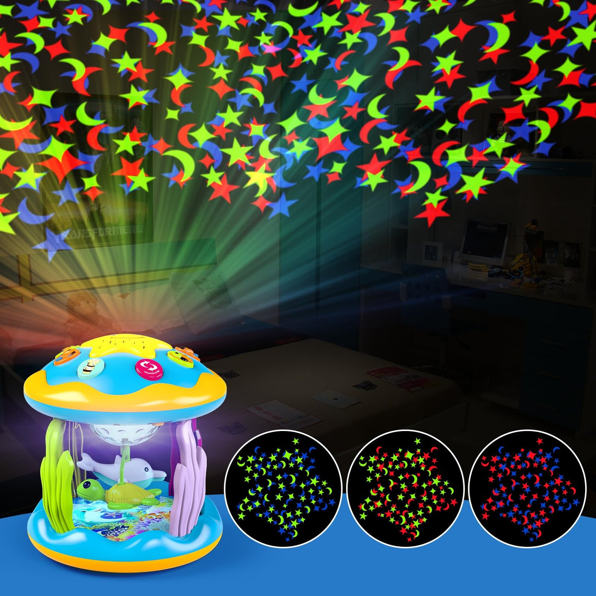 Letapapa tummy-time activity wheel encourages crawling and tracking lights.