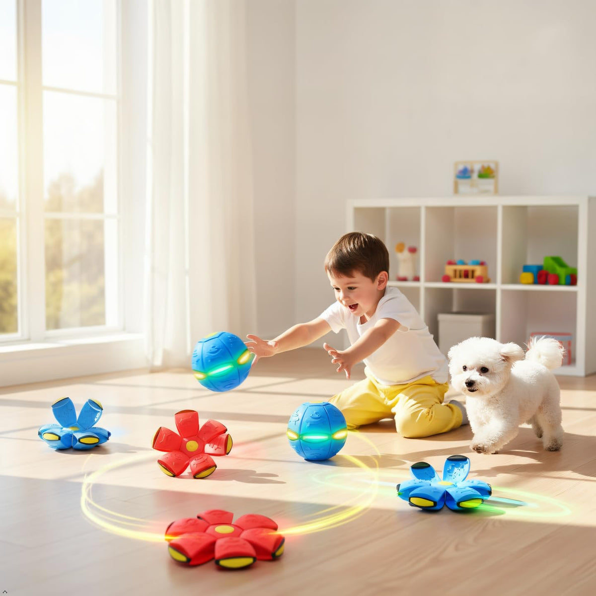 LETIAFINE two-pack ball set supports group play and portable fun