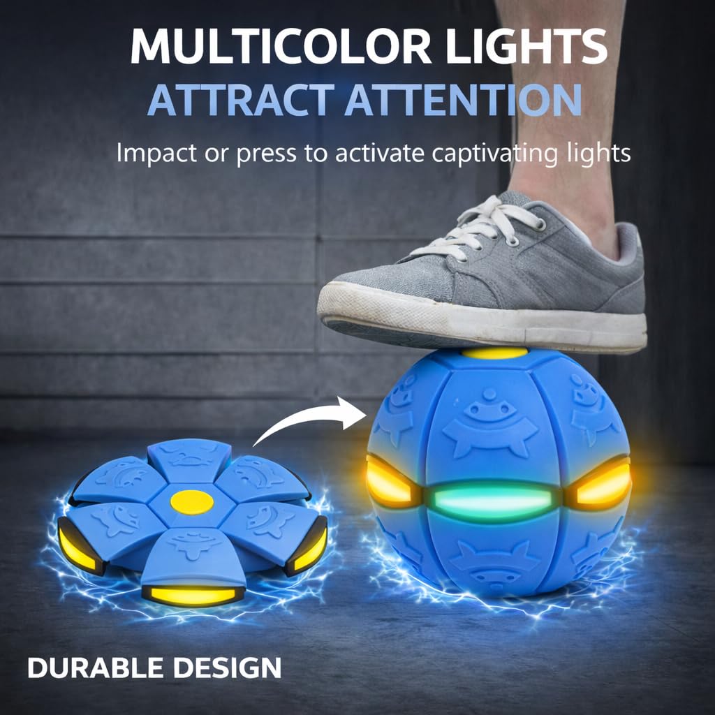 LETIAFINE Magic Ball features durable construction for active play on any surface