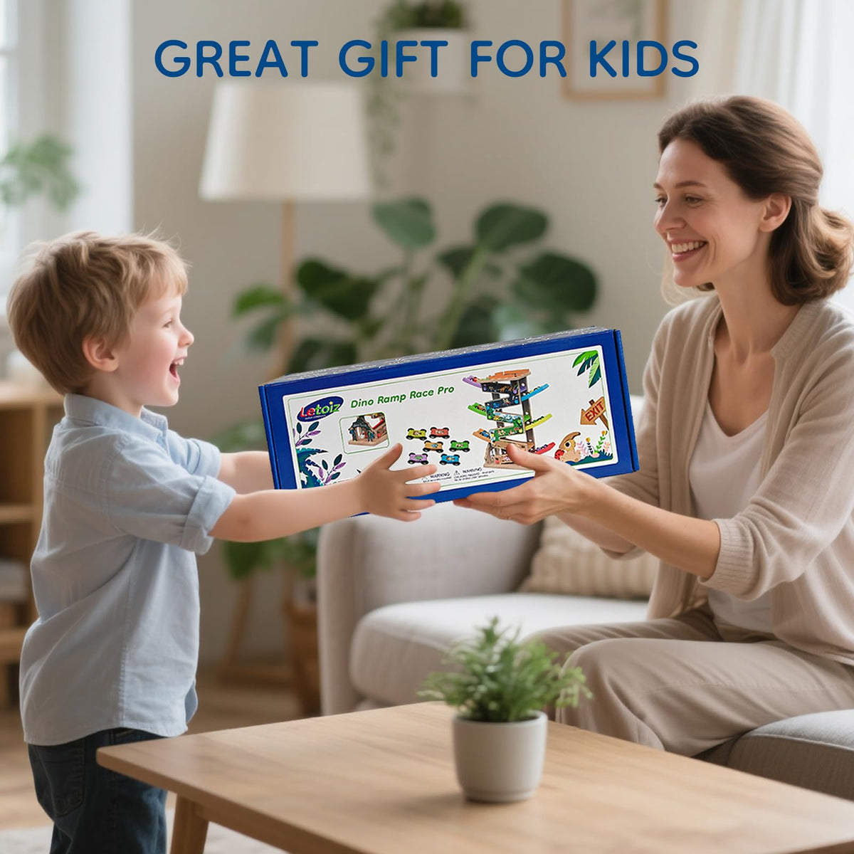 Letoiz smooth rounded edges support worry-free toddler use