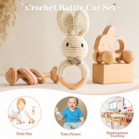 Let's Make Montessori toy set for early independent play.
