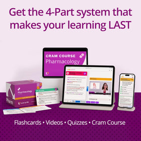 Level Up RN flashcards spread shows tidy layout ideal for fast recall practice.