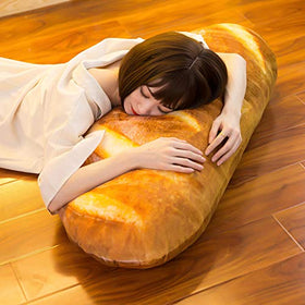 Levenkeness bread pillow designed for home decor on beds, sofas, and chairs