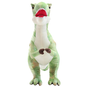 Levenkeness T-Rex plush as a bedtime buddy for cozy nights and imaginative adventures.