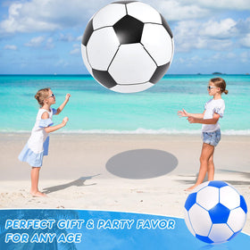 Lewtemi blue pattern beach ball ideal for sunny backyard adventures