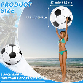 Lewtemi bright colors beach soccer ball enhances poolside fun and summer gatherings.