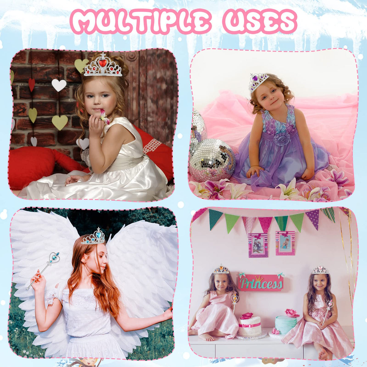 Lewtemi party props ideal for photos, dress-up sessions, and stage performances.