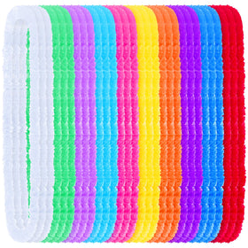 Lewtemi Hawaiian leis bulk 200-pack for abundant party decorations