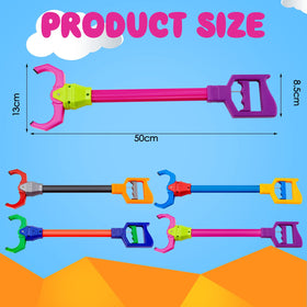 Lewtemi interactive claw toy pack encourages imaginative play and motor skill practice.