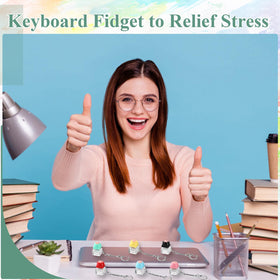 Lewtemi office stress-relief fidget keychain for easy work-day tension relief.