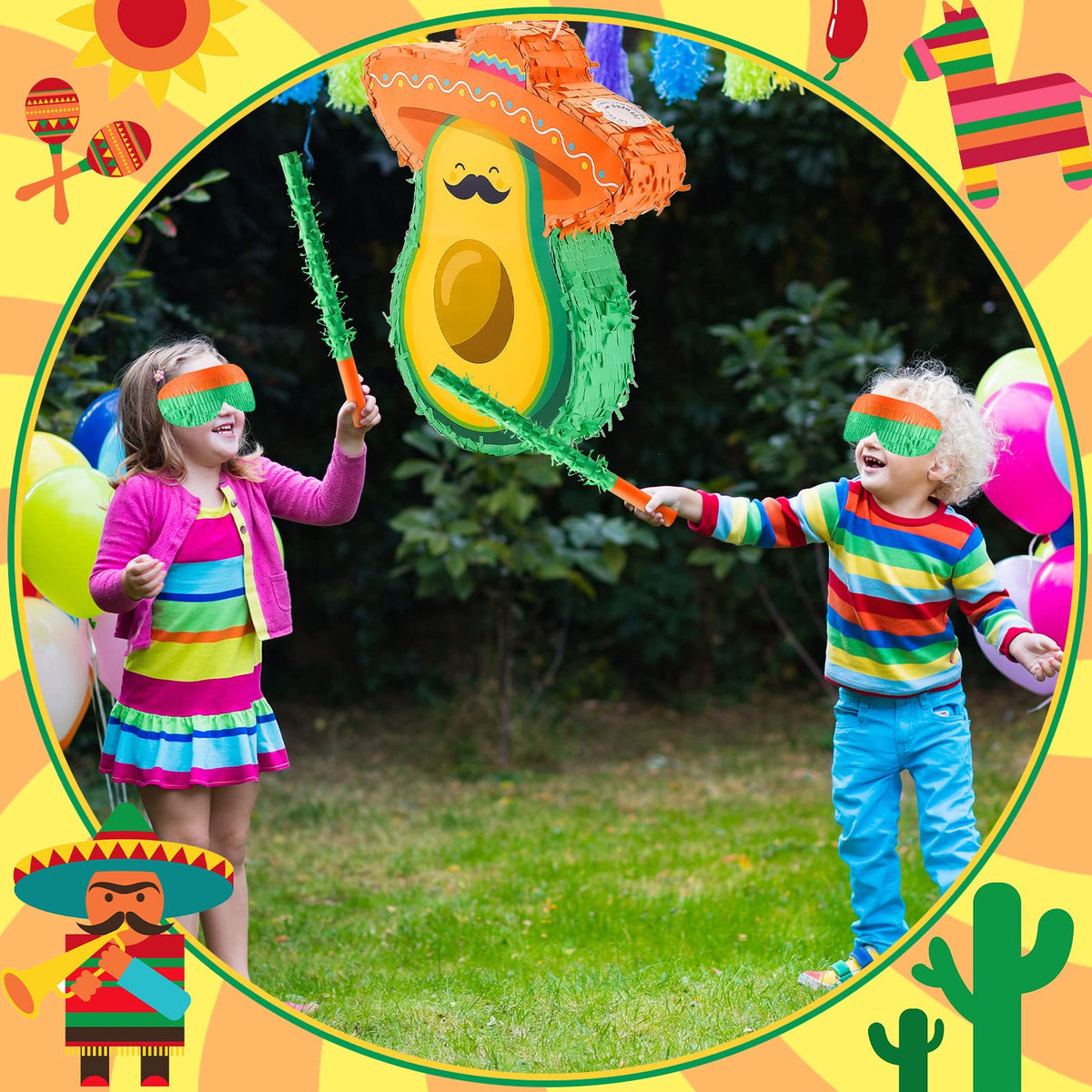 Lewtemi pinata hanging loop simplifies quick ceiling mounting