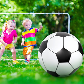 Lewtemi giant soccer ball for kids and adults during outdoor play