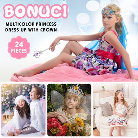 Lewtemi plastic tiaras and wands resist wear for repeated use in home parties.