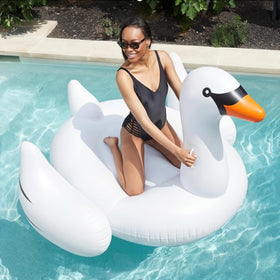 Lewtemi goose float perfect for adults and kids to play and relax.