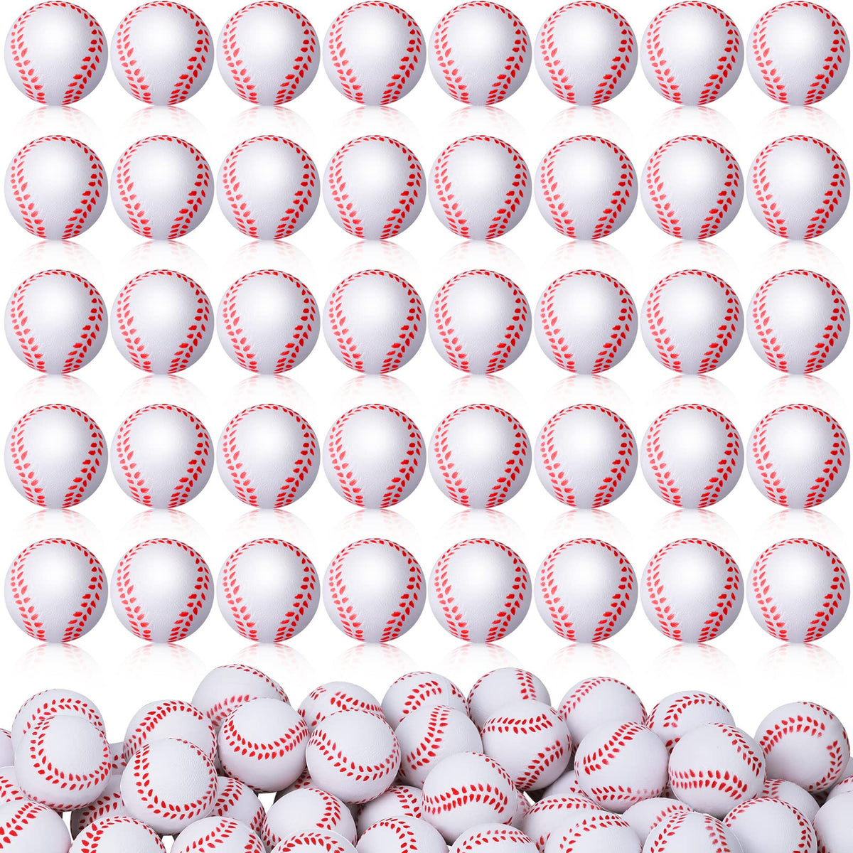 Lewtemi mini baseball stress ball pack for quick desk relief