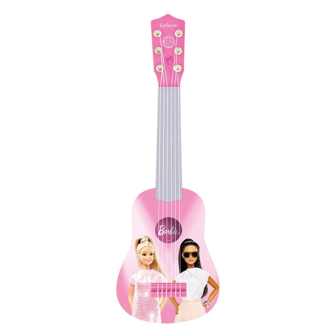 Lexibook Barbie My First Guitar guide included for easy beginner lessons