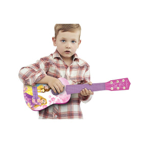 LEXiBOOK Disney Princess design on guitar appeals to young learners.